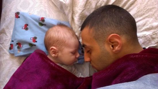 Sleeping Next to Daddy
