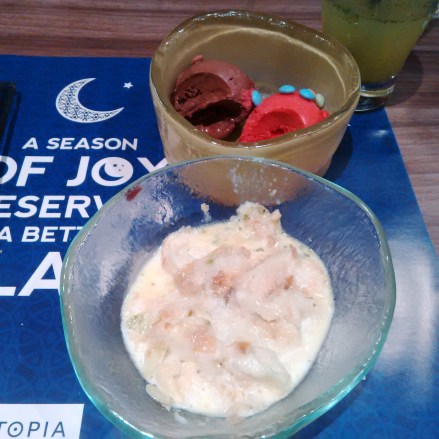 Umm Ali and ice cream galore!